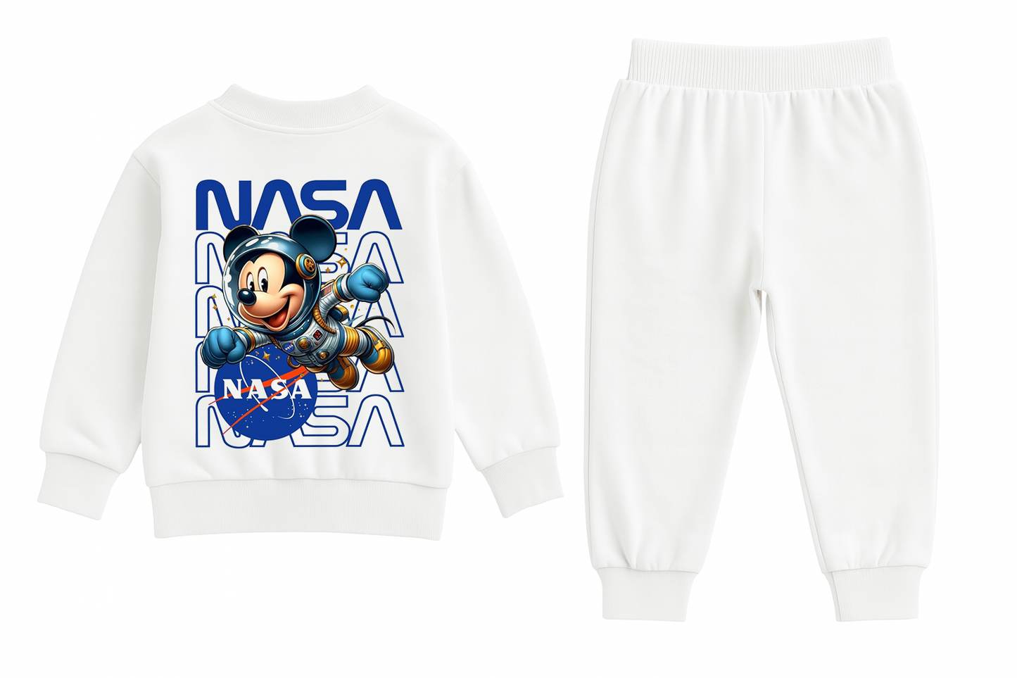 NASA Mickey Astronaut Sweatshirt & Jogger Set
