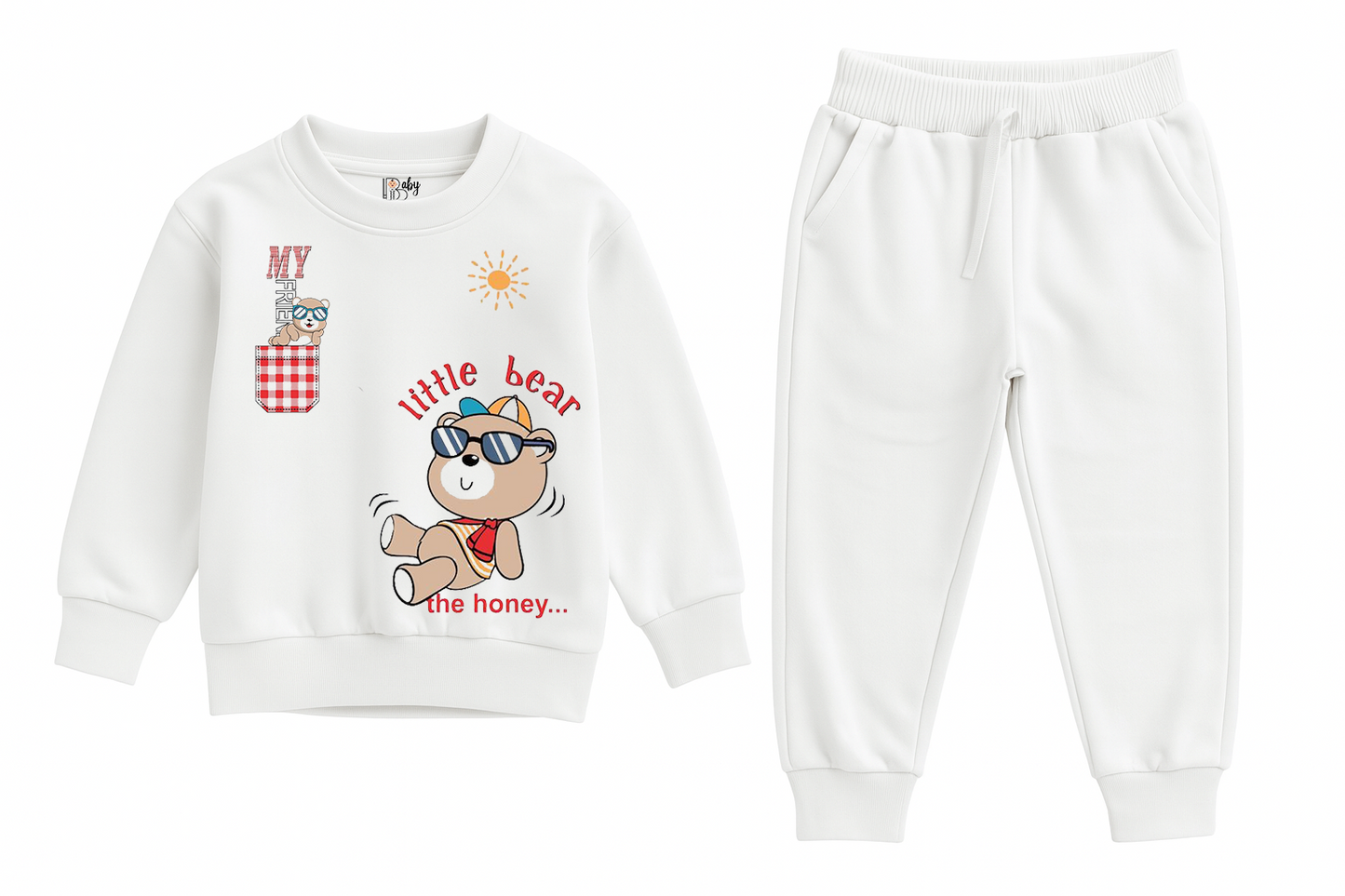 My Friend Little Bear Sweatshirt & Jogger Set