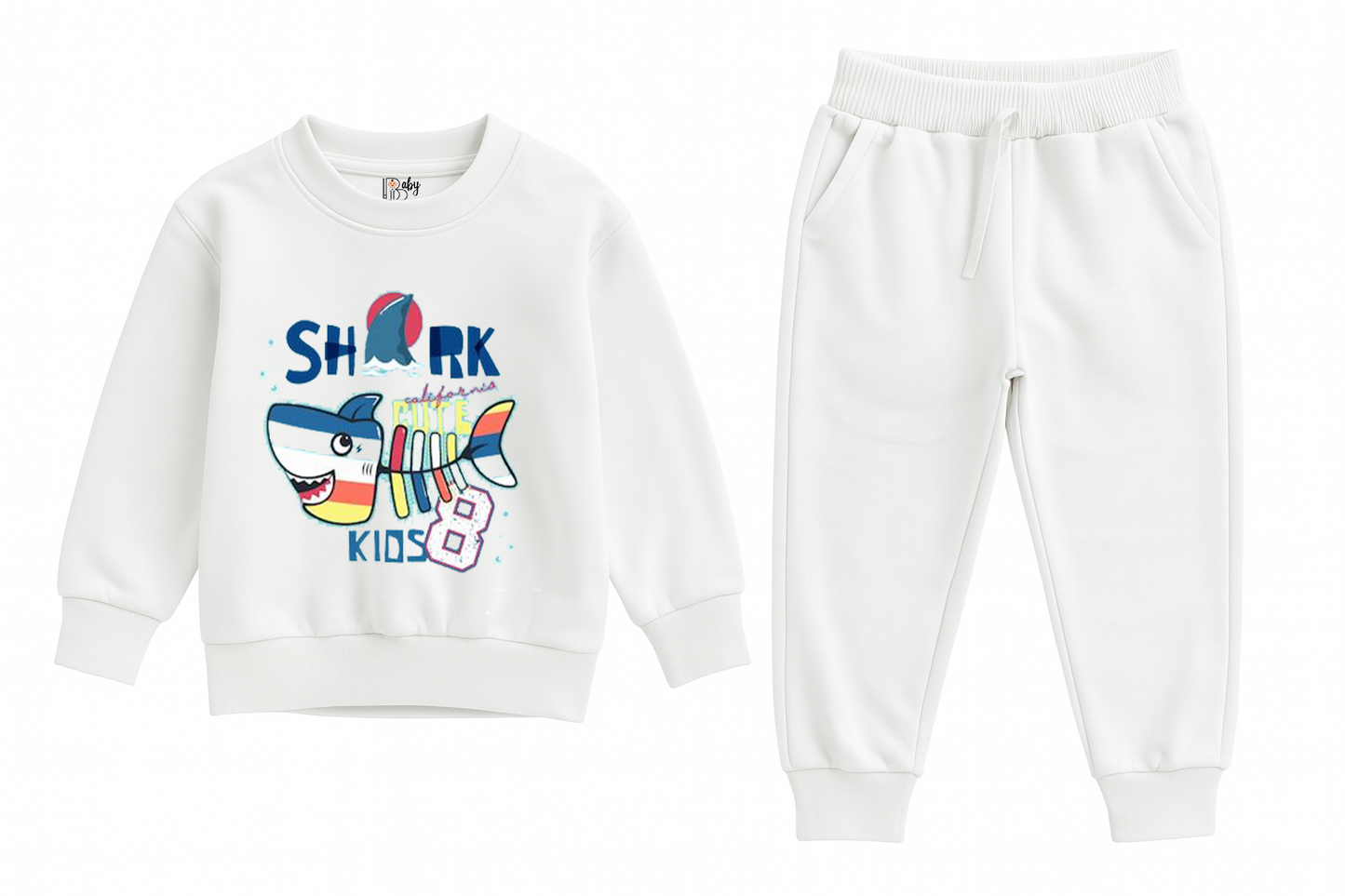 Shark Kids Sweatshirt & Jogger Set